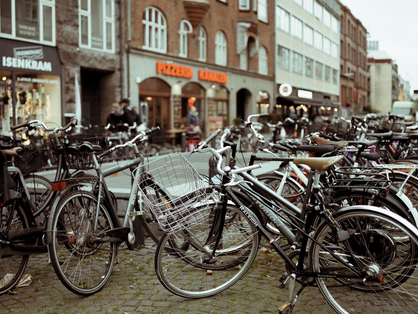 Bicycles in Copenhagen - Photo Credit: Annie Spratt